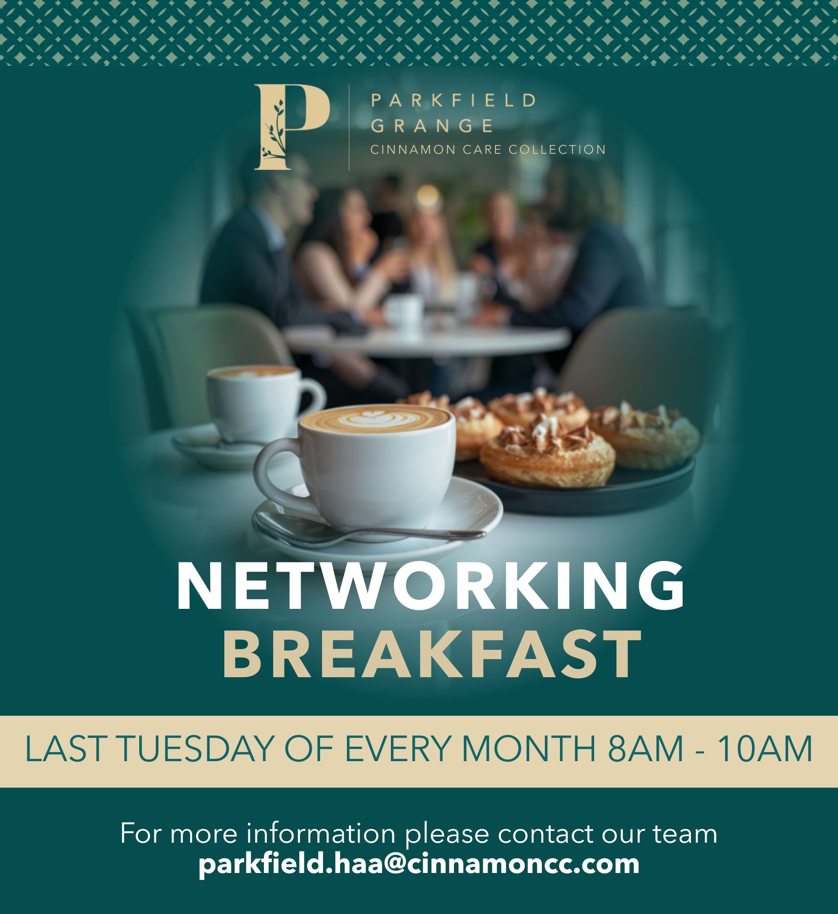 Parkfield Grange Care Home - Business Networking Breakfast